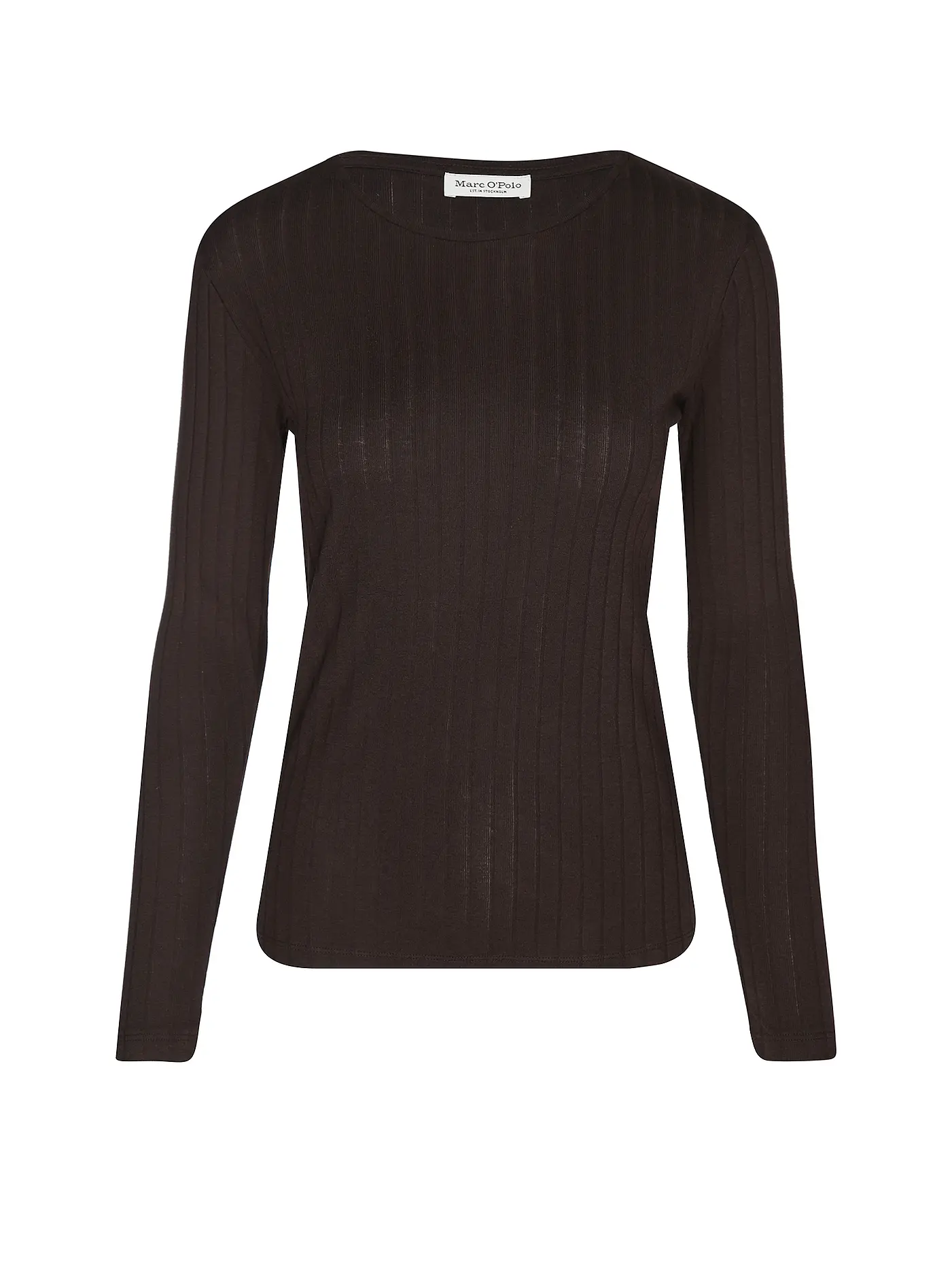 MARC O'POLO | Langarmshirt | braun